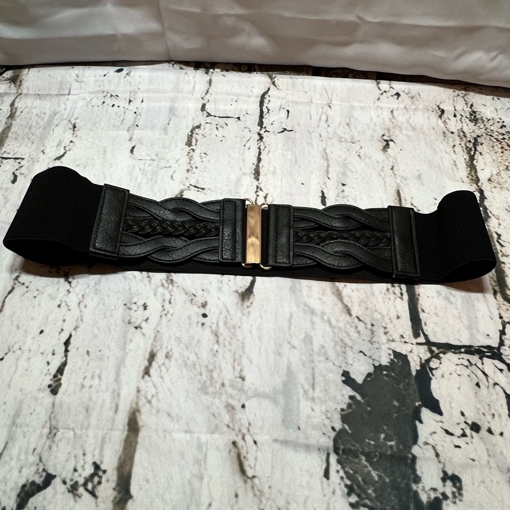 Black‎ Elastic Waist Belt